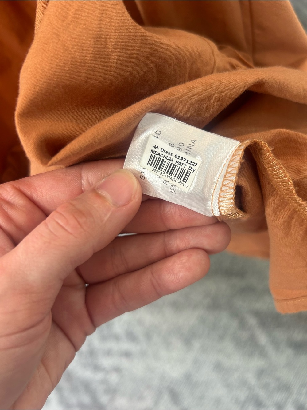 Darling Autumn Rust Tiered Ruffle Detail 100% Cotton Fluttered Sleeve Dress✨ - Picture 6 of 7